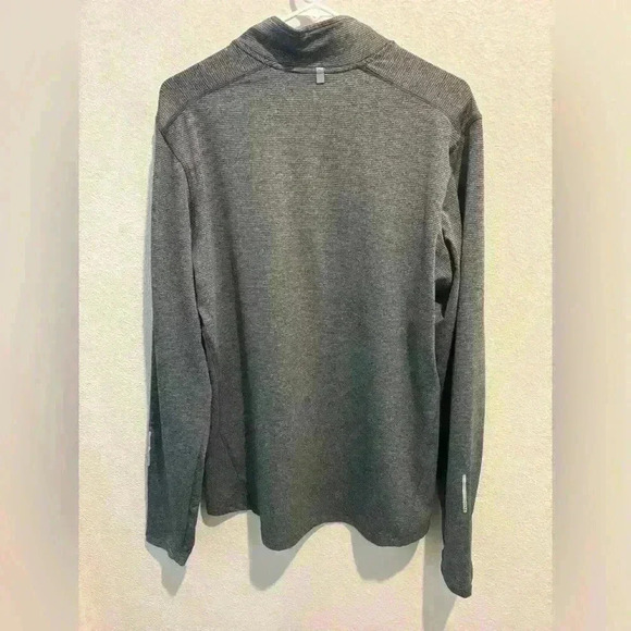 Hind Men’s Running Long Sleeve Grey Shirt Size M - Picture 2 of 8